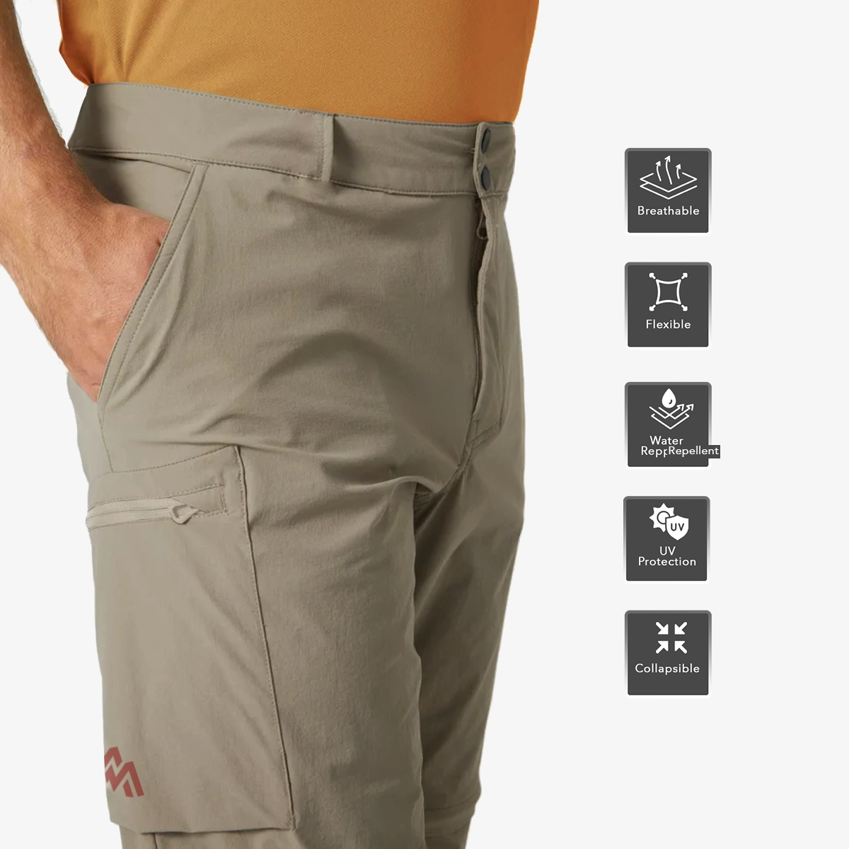 Ibex Esnek Outdoor Pantolon Bej S/M