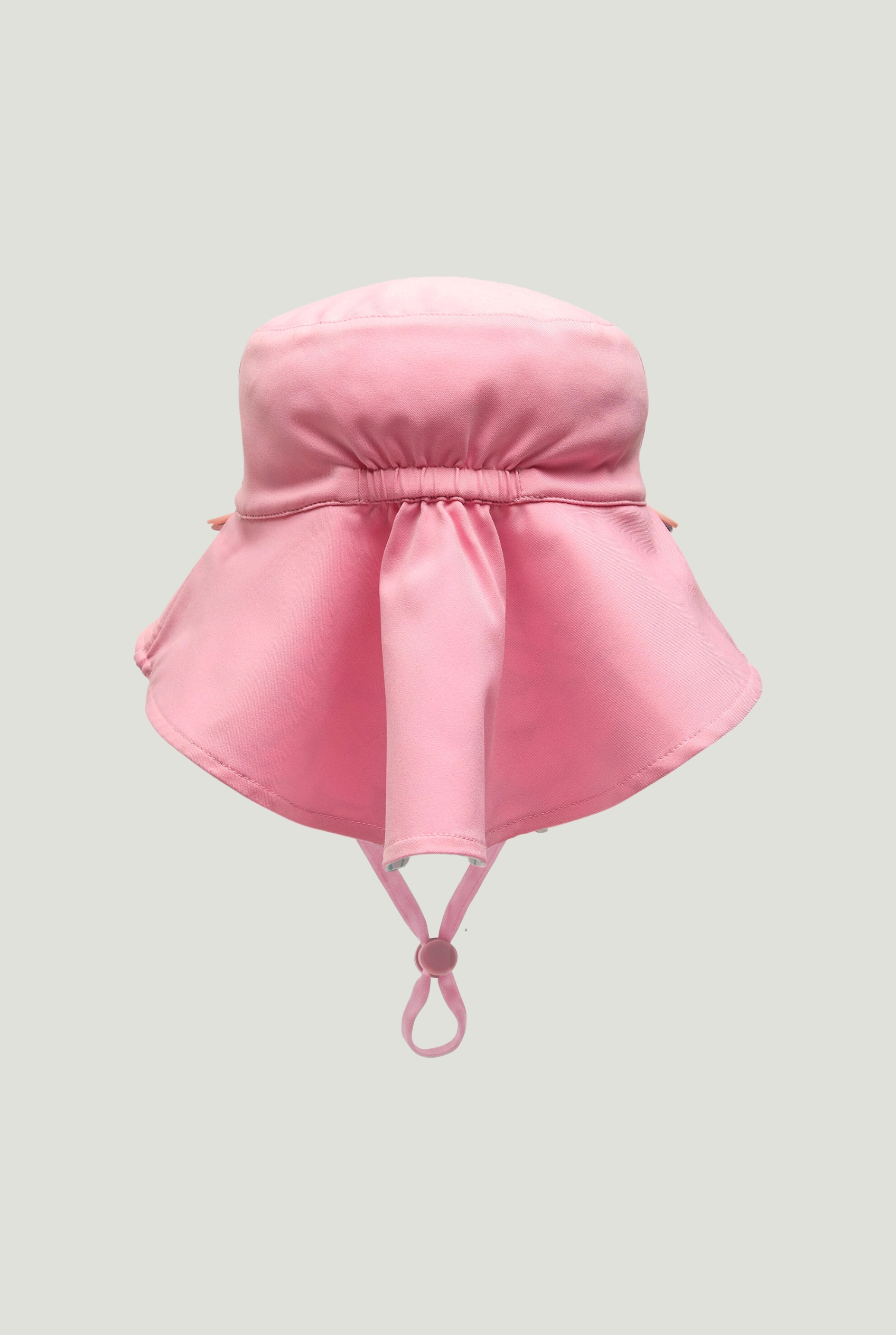 Phuket UV Korumalı Çift Yönlü Çocuk Şapkası Pembe Beyaz