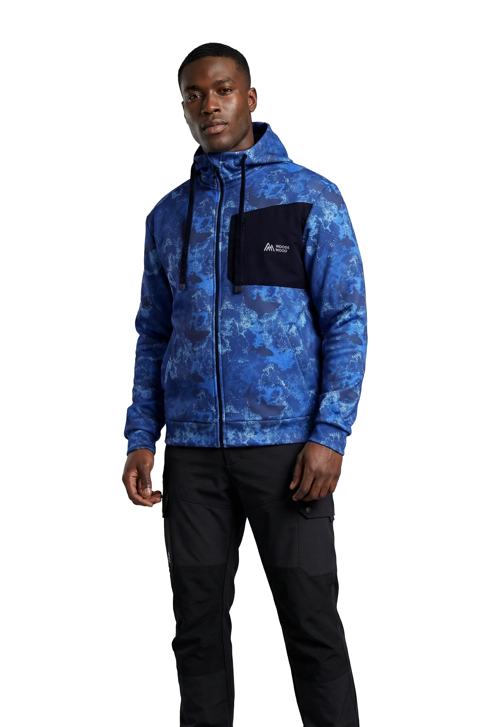 Pro Series Deep Fermuarlı Kapüşonlu Sweatshirt